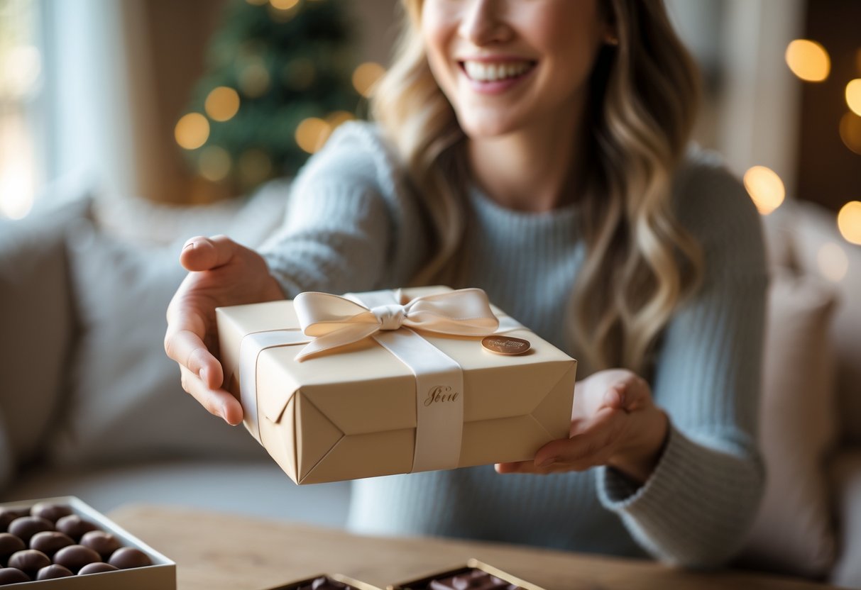 Read more about the article Giv glæde med personlige gaver og chokolade